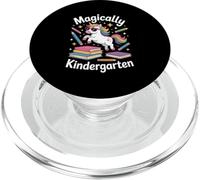 Magically Kindergarten Unicorn Rainbow Back To School PopSockets PopGrip for MagSafe