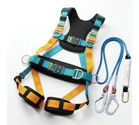 Magicbox Safety Harness Kit for Work at Height, EN361 Full Body Fall Arrest Harness with CE/EN Documents for Roofing, Ladder Work, Tree Pruning & Construction