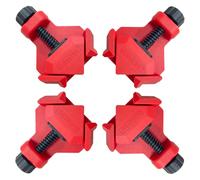 Magicbox Set of 4 professional angle tensioners, 90 degrees, adjustable corner tensioners made of fibreglass with 250N holding force, precision angle clamp for angle clean gluing and woodwork, incl