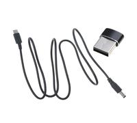 MagicConn USB C To DC5.5x2.1mm Power Cord 5V9V12V3A Input For Electronic Devices High Reliability Reuses Power Cable
