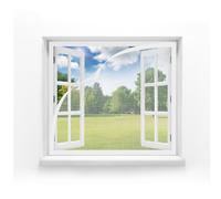 MAGICDOOR Fibreglass Fly Screens for Windows Without Magnet 60x95cm-White