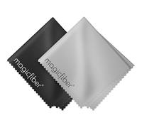 MagicFiber Microfiber Cleaning Cloths, 2 Pack - Premium Cloth for Glasses, Lens, Screens & More