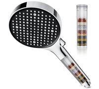 Magichome 25-Stage Filter Shower Head with 6 Modes, High Pressure Shower Head with One-Handed Mode Switch, Hard Water Filter Showerhead for Residual Chlorine Removal, Ideal for Dry Skin & Hair Care