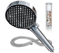 Magichome Hard Water Filter Shower Head and Hose 1.5m, 6 Modes High Pressure Filter Shower Head for Residual Chlorine Removal, Ideal for Dry Skin & Hair Care