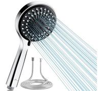 Magichome Large Powerful Shower Head with 1.5M Hose & 5 Spray Modes
