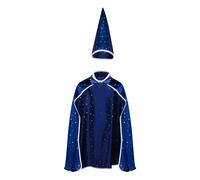 Magician Costume Blue 4/6 years