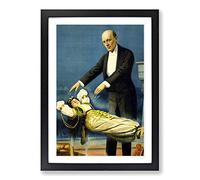 Magician Harry Kellar (6) Framed Print | A2 Black Framed Wall Art | Ready to Hang | Modern Nature Picture | Living Room Bedroom Lounge Office