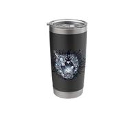 Magician Magic Wand Cosmic Stars Galaxy Wisdom Stainless Steel Insulated Tumbler