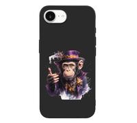 Magician Monkey Printed Phone Case Slim Cute Cellphone Protective Cover Unisex Compatible with 16/16 Plus/16 Pro/16 Pro Max/16 E