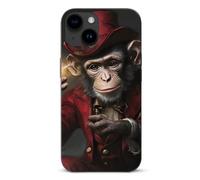 Magician Monkey TPU Cell Phone Case Compatible with iPhone 15/15 Plus/15 Pro/15 Pro Max Soft Protective Shell