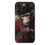Magician Monkey TPU Cell Phone Case Compatible with iPhone 15/15 Plus/15 Pro/15 Pro Max Soft Protective Shell