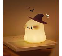 (Magician nightlight) Cute Night Light for Kids - Food - Grade Silicone, Type - C Charging, Modes Switchable by Kneading - Ideal for Babies' & Children's Rooms