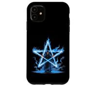 Magician Pentagram Magick Flaming Star Case for iPhone 11