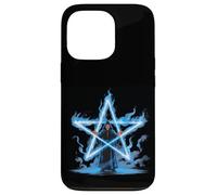 Magician Pentagram Magick Flaming Star Case for iPhone 13 Pro