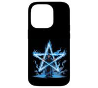 Magician Pentagram Magick Flaming Star Case for iPhone 14 Pro