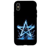 Magician Pentagram Magick Flaming Star Case for iPhone X/XS