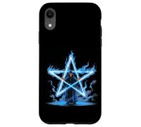 Magician Pentagram Magick Flaming Star Case for iPhone XR