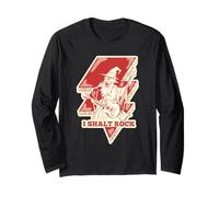 Magician Playing an Electric Guitar Long Sleeve T-Shirt
