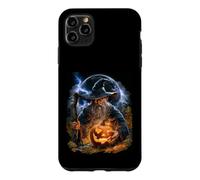Magician Pumpkin Halloween Creepy Scary Halloween Wizard Case for iPhone 11 Pro Max