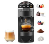 Magician2 Coffee Pod Machine 5-in-1 for Nespresso, Dolce Gusto, Starbucks, ESE 44mm, Lavazza A Modo Mio, Ground Coffee | 20Bars, 1.2L, LED Touchscreen | Espresso Coffee Machine for Home & Office