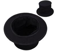 Magician's Cylinder Hat - Foldable Cosplay Headpiece 28.5 x 28.5 x 15 cm, Fancy Comedy Costume Hat, Accessory for Theatre Shows | Halloween Party Theatre Cosplay for Women U
