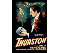 Magician's Notebook - Thurston "Do Spirits Come Back" - 1914 Vintage Cover: 200 Pages (cream), Hardback, Medium 6x9 Inches