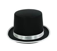 Magicians Styles Top Hat Practical Polyester Cosplay Accessory For Stage And Halloween Costume Parties