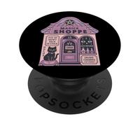 Magick Shoppe Enchanted Witchy Storefront PopSockets Adhesive PopGrip