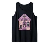 Magick Shoppe Enchanted Witchy Storefront Tank Top