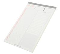 MAGICLULU 1 Book Planner Notepad Tearable Note Pad 60 Pages Lightweight Delicate Paper Daily Life Portable Memo Pads for Teachers and Travelers