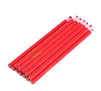 MAGICLULU 1 Box Red Peel-off Grease Pencil China Marker No Sharpening Multi-use for Pottery Wood Glass Leather Clothing Industry Bright Colors