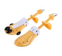 MAGICLULU 1 Pair Adjustable Shoe Stretcher Shoe Spreader Sneaker Tree with Rapid Adjustment Technology Lightweight Metal Plastic for Men Women Travel Home Use Size 40-47