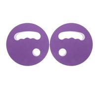 MAGICLULU 1 Pair Eva Foam Water Exercise Discs Hand Held Swim Paddles for Pool Aerobic Workout Equipment Water Resistance Discs for Adults Swimming Training and Arthritis Therapy