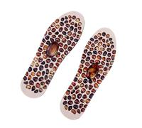 MAGICLULU 1 Pair Foot Massager Insoles Comfortable Insoles Rubber Cobblestone Shape for Moderate Foot Discomfort Relief Can Be Worn on Both Sides Gift for Men Women