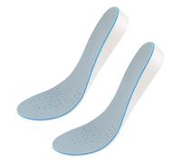 MAGICLULU 1 Pair Heightening Shoe Pads Shockproof Eva Material and Non-Slip Design, Comfortable Foot Protection Insoles for Walking and Exercise, Sweat Absorbing Gel Arch Pads 1.5cm to 3.5cm