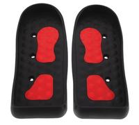 MAGICLULU 1 Pair Replacement Foot Pedals for Rowing Machine Red Abs Plastic Non-skid Gym Machine Pedal Pads Fitness Equipment Spare Parts for Home Exercise Workout