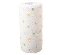 MAGICLULU 1 Roll Kitchen Paper Kitchen Paper Towel Printed Design Versatile Resistant to Tearing for Household Assorted Style