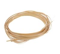 MAGICLULU 1 Roll of Bamboo Strips Bendable and Sufficient Quantity for Weaving Basket Making with 7 Strips Per Roll, for DIY Craft Basket and Furniture Weaving Projects