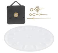 MAGICLULU 1 Set DIY Clock Silicone Mold Epoxy Casting Mold for Crafting Includes Clock Movement Mechanism Hands Easy to Use Reusable