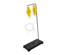 MAGICLULU 1 Set Pulley System Kit Physics Teaching Tool with Bracket Pulleys for Mechanics Experiments for Students Educators Reliable User Friendly Design