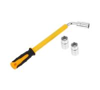 MAGICLULU 1 Set Retractable Tire Wrench Extendable Wheel Repair Tool with Sleeves for Convenient Tire Changes and Maintenance