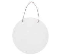 MAGICLULU 10 Inch Circular Sublimation Door Signs DIY Hanging Decoration Density Board with Jute Rope Not Easy to Break Or Deform Stylish Rustic Welcome Sign for Wall Position near The