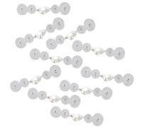 MAGICLULU 10 Pairs DIY Sewing Fastener Buttons for Chinese Style Clothing, Polyester Material, Long-Lasting Use, for Costume Accessories and Stitch Outfits