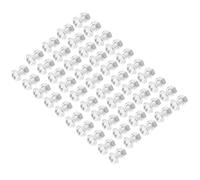 MAGICLULU 100 Sets Greenhouse Nuts and Bolts Aluminium Hex and Square Head Fasteners Garden Repair Accessories for Grow Tunnel Frame DIY