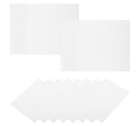 MAGICLULU 100 Sheets 7-inch PVC Self Adhesive Laminating Films Glossy Photo Protective Plastic Laminate Sheets 12.9×18cm for Office and Photo Sealing