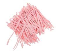MAGICLULU 100pcs Adjustable Whelping Collars for Newborn Kittens and Puppies, Puppy Id Bands Rounded Edges, Cotton Material, 11.8x0.6x0.1cm, Reducing Risk of Chafing and Skin Irritation,