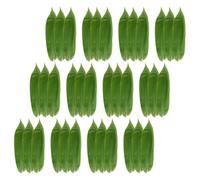 MAGICLULU 100pcs Bamboo Leaves Real Leaves Plate Decoration Sushi Decor Sashimi Natural and Safe Materials Unique Creativity Not Easy to Break Or Deform Decorate Dishes for Japanese Food