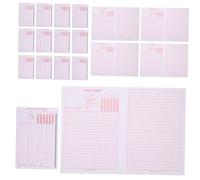 MAGICLULU 100pcs Civil Service Exam Answer Sheets Anti-Wrinkle Administrative Test Answer Card Pack for Practice and Simulation Ink Absorbent Public Service Essay Writing Sheets for Students