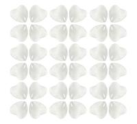 MAGICLULU 100pcs Glass Crystal Nail Polish Display Stand Manicure Tool with Nail Art Tips Rack for Salon and Personal Use
