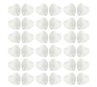 MAGICLULU 100pcs Glass Nail Color Cards Nail Polish Display Beads Double-sided Use Stand for Salon
